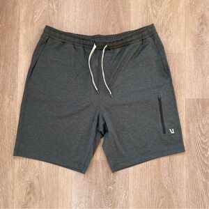 Vuori Sunday Performance Shorts Men's Olive Green Size XL